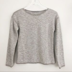 Athleta | Tan Heathered Pullover Sweater